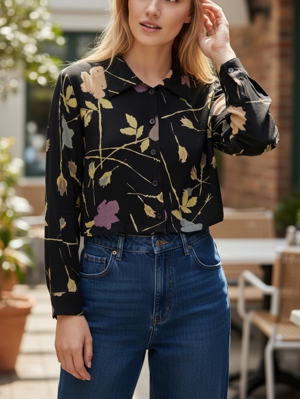 Vintage Carol Anderson Women’s Long Sleeve Blouse